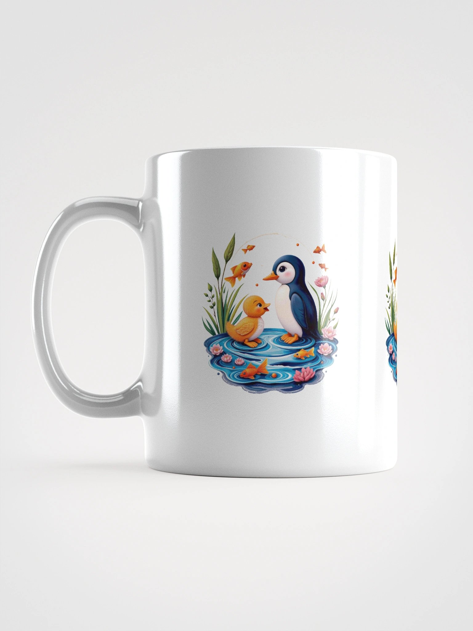 Whimsical Penguin Paradise Mug product image (1)