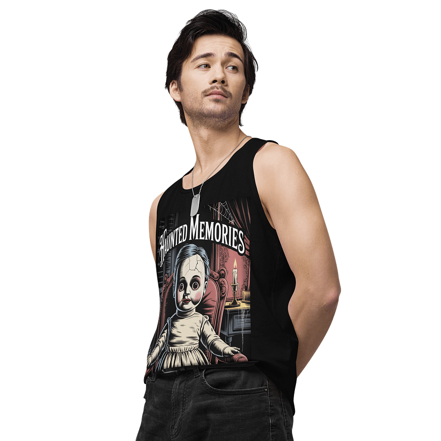 Haunted Memories Men's Tank Top by Midnight Veil Designs - Gothic Style product image (4)