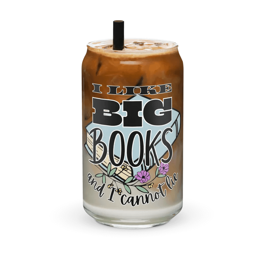 I Like Big Books Glass product image (5)