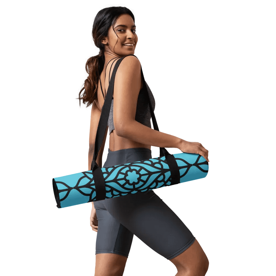 Mandala Blossom Yoga Mat product image (7)