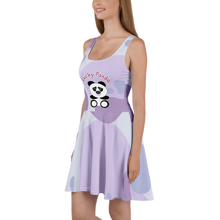 Lucky Panda All-Over Print Skater Dress product image (1)