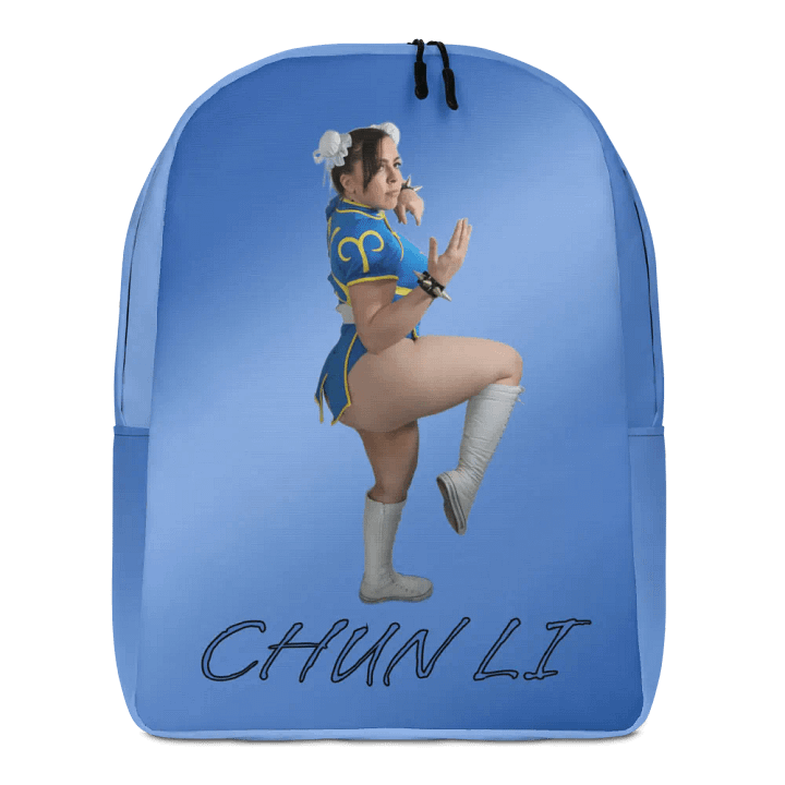 Chun Li Minimalist Backpack product image (1)