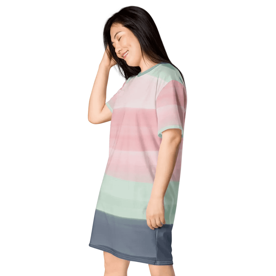 All-Over Print T-Shirt Dress product image (3)