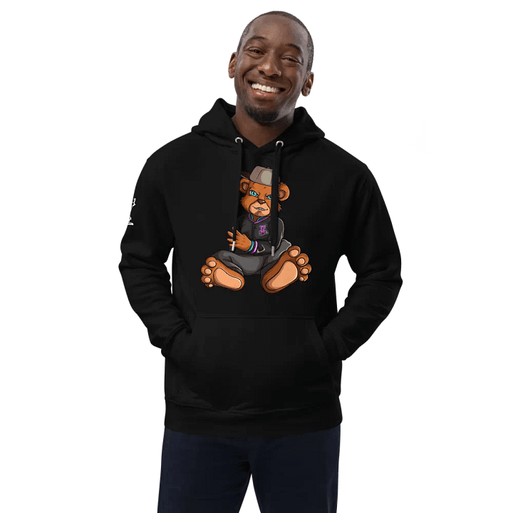 Sitting Bear Premium Eco Hoodie product image (1)