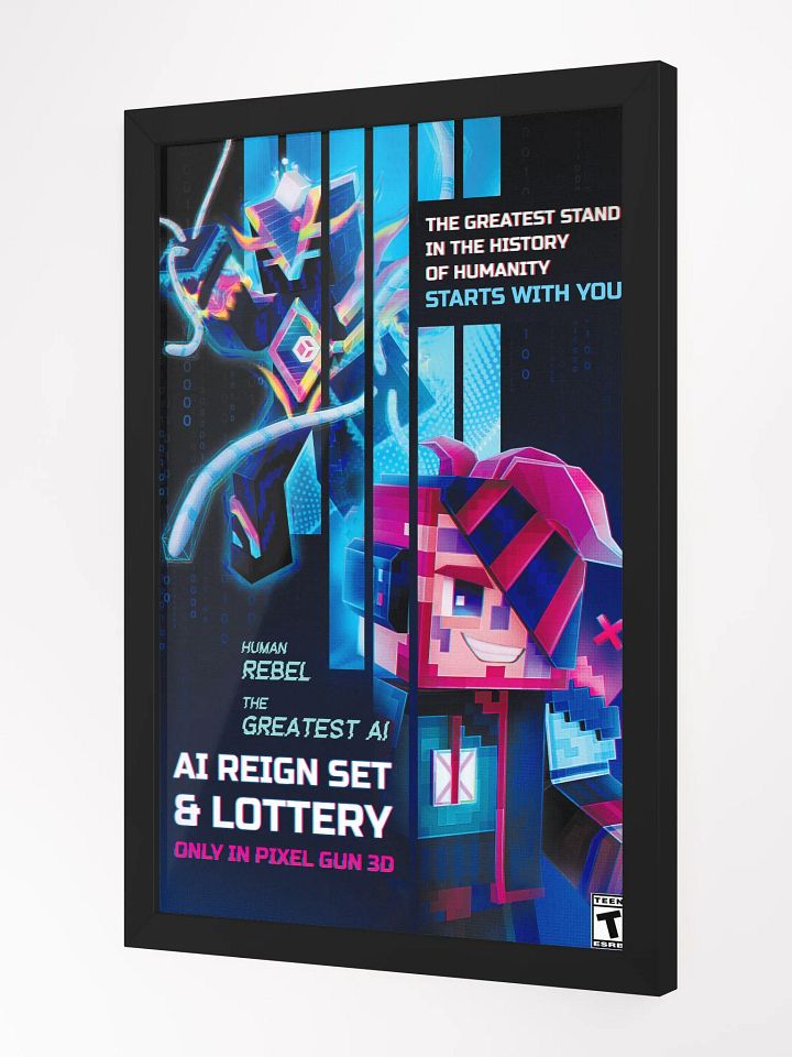 AI Art Poster + Text Framed product image (8)