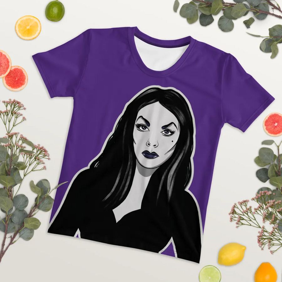 The OG Vamp Goth Girl Purple Tee Shirt product image (9)