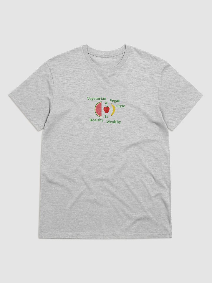 Healthy & Wealthy Vegan T-Shirt product image (1)