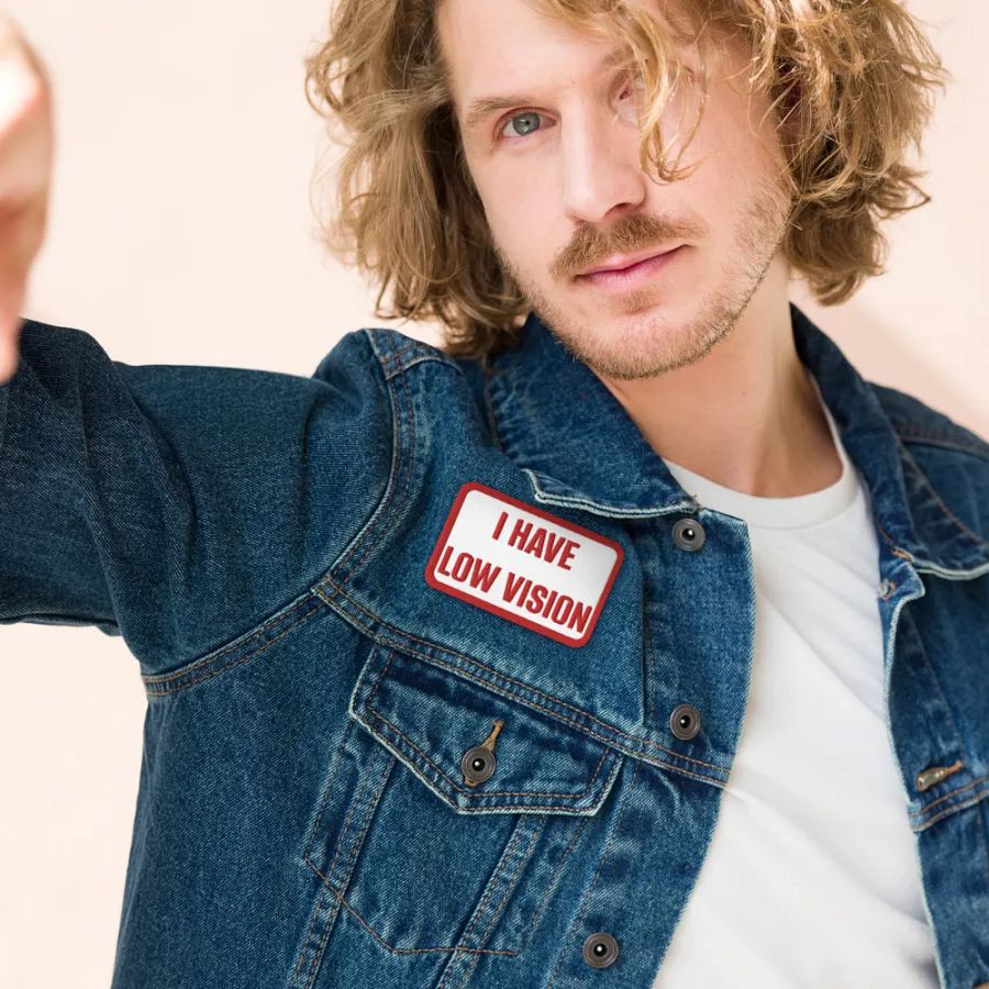 I HAVE LOW VISION - Patch product image (5)