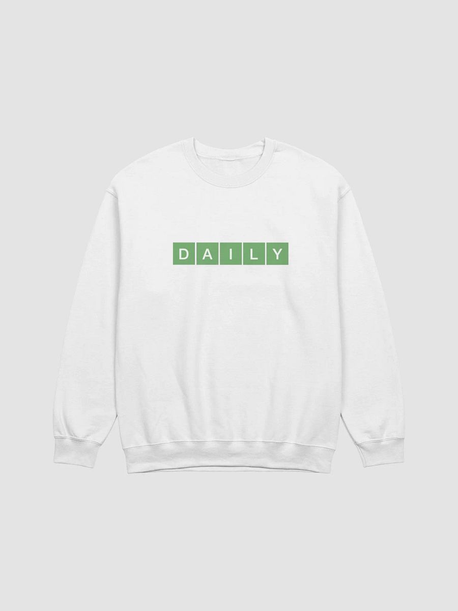 DAILY Crewneck (black and white options!) product image (2)