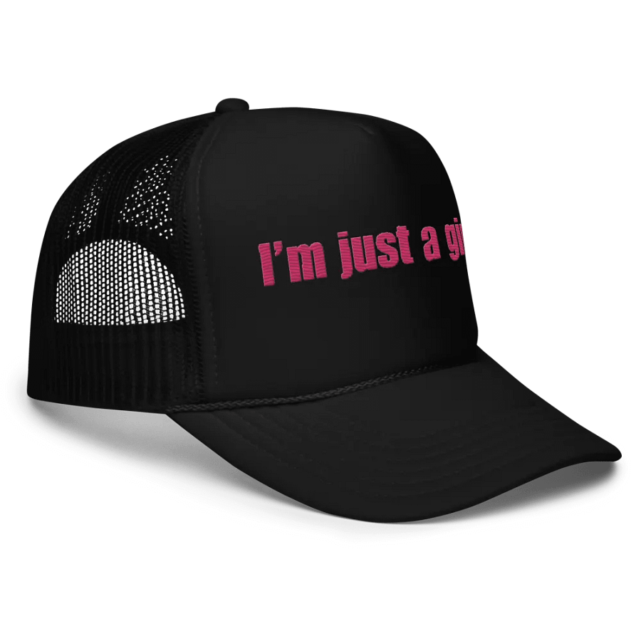 Just a girl trucker hat product image (5)