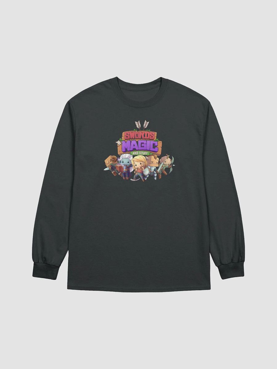 Swords 'n Magic and Stuff Character Logo Long Sleeve Shirt product image (1)