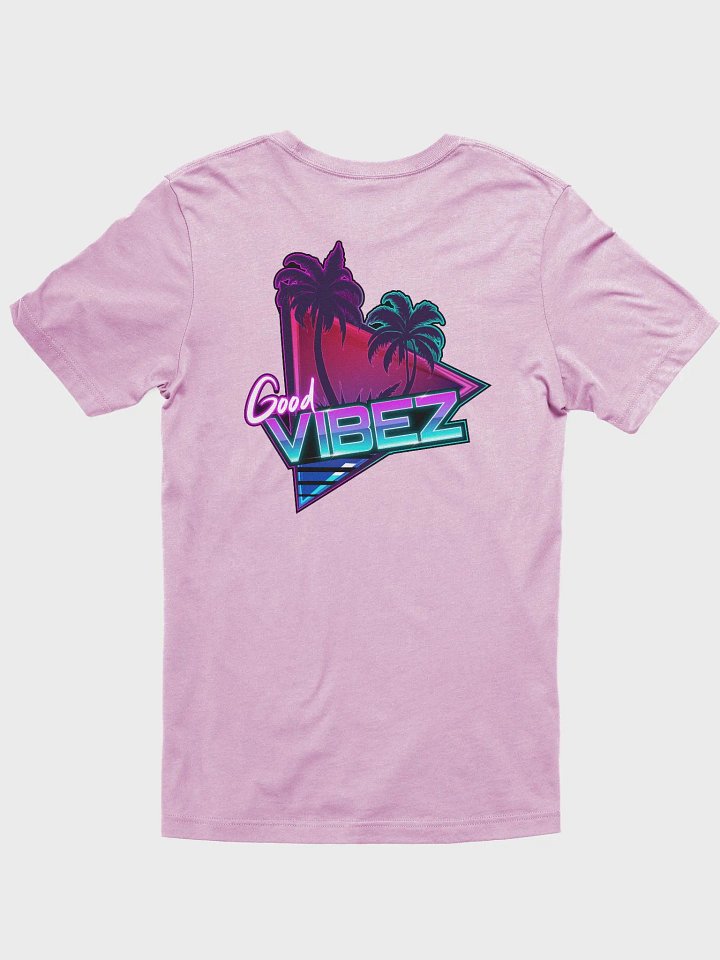 Goodvibez Unisex T-shirt with Front & Back Logo product image (2)