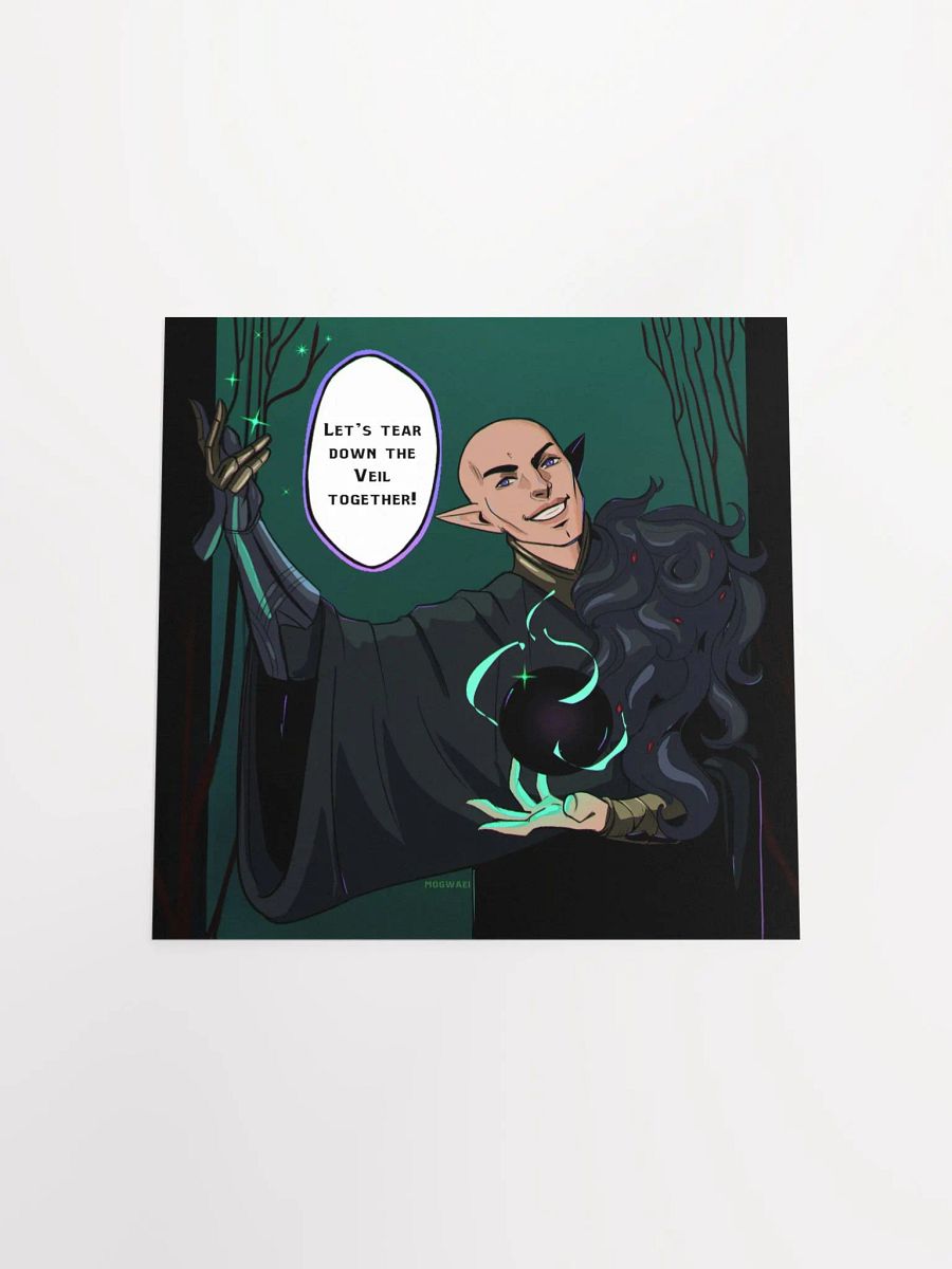 "Let's tear down the veil together!" Poster product image (4)
