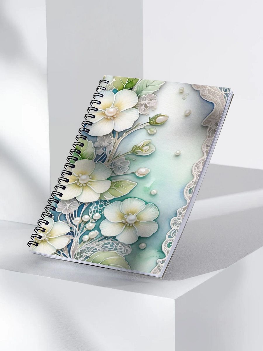 Ethereal Blooms Spiral Notebook product image (3)