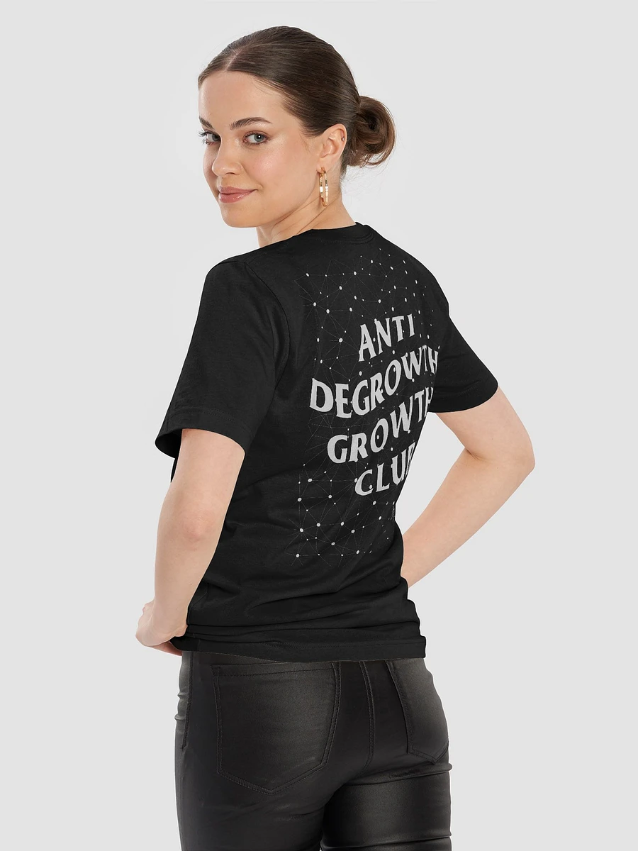 anti degrowth growth club (neural net) t-shirt - 100% cotton product image (9)