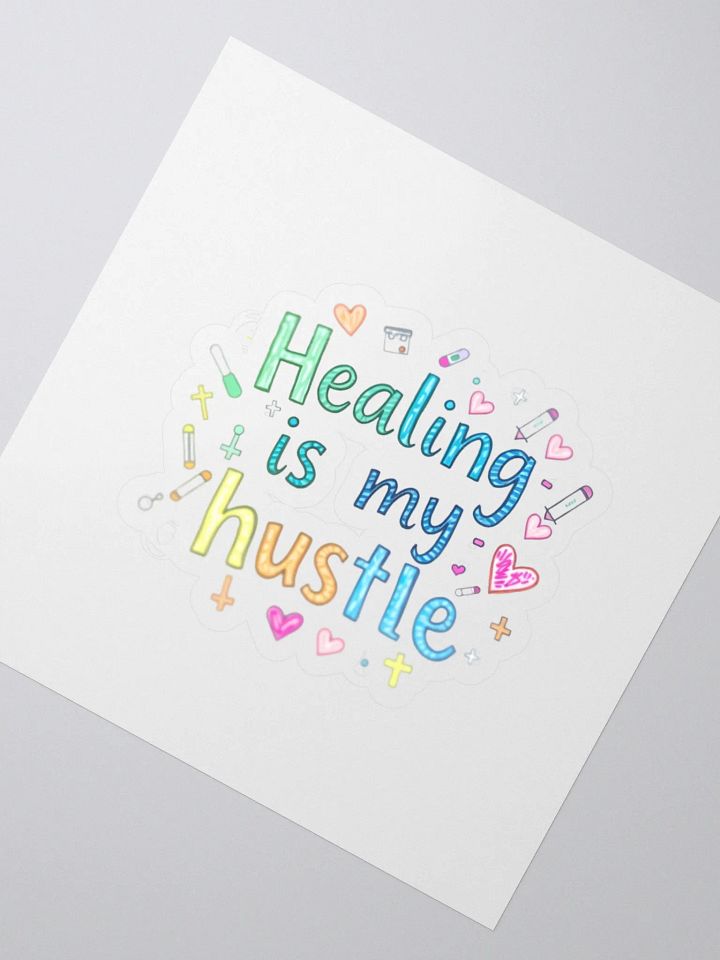 Healing Hustle Kiss Cut Stickers product image (2)