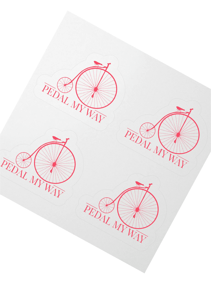 PedalMyWay Logo Stickers product image (4)