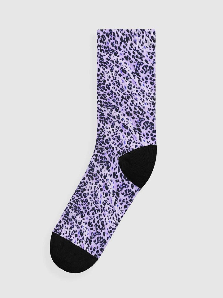 Purple Leopard Skin Socks product image (1)