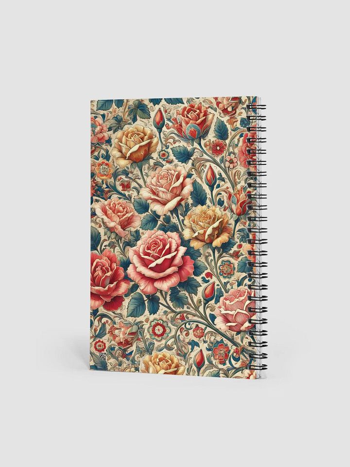 Royal Floral Spiral Notebook product image (2)