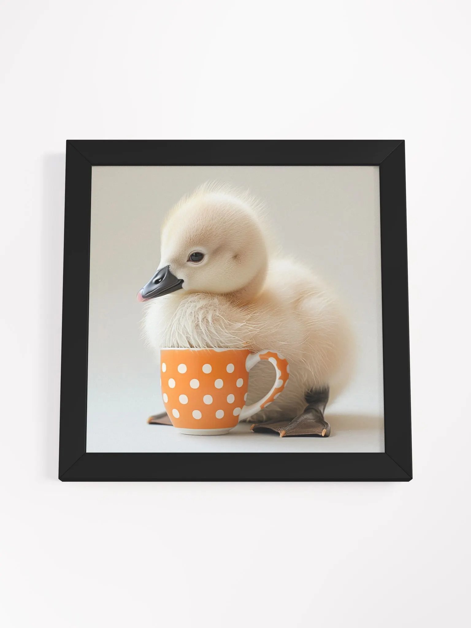 Coffee Lover Cute Baby Swan Art product image (4)