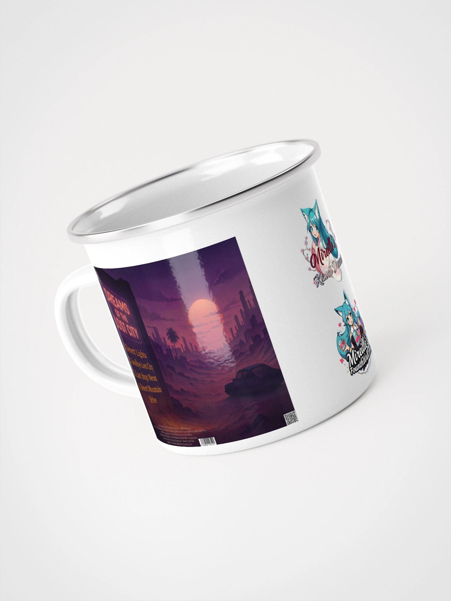 Dreams of the Lost City Enamel Mug product image (4)