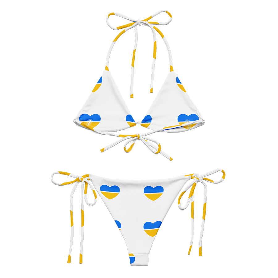 Sunset Heartstrings Recycled Bikini Set product image (1)