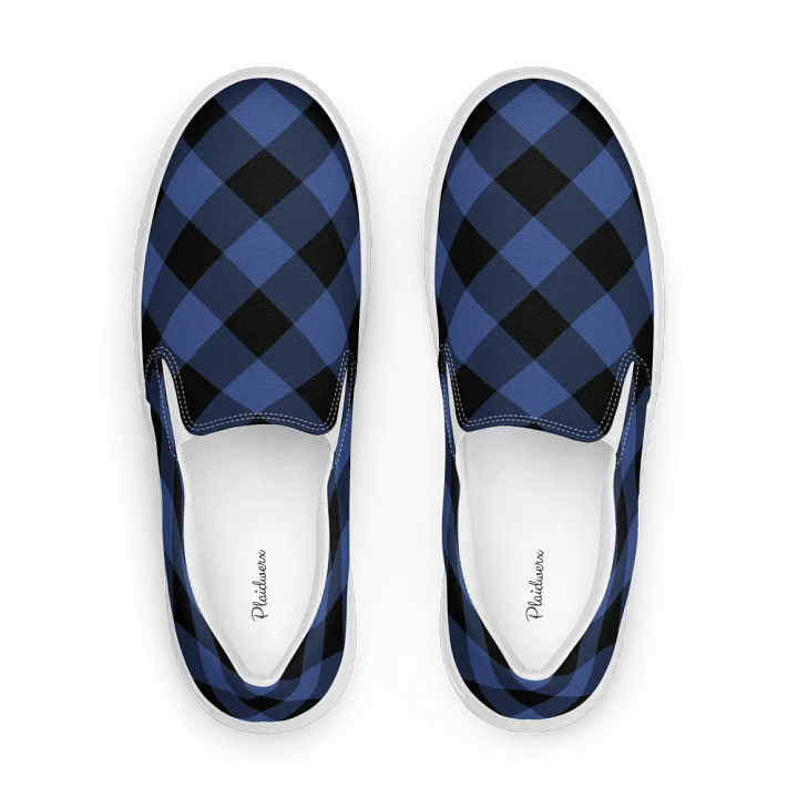 Lapis Buffalo Plaid Women's Slip-On Shoes product image (1)