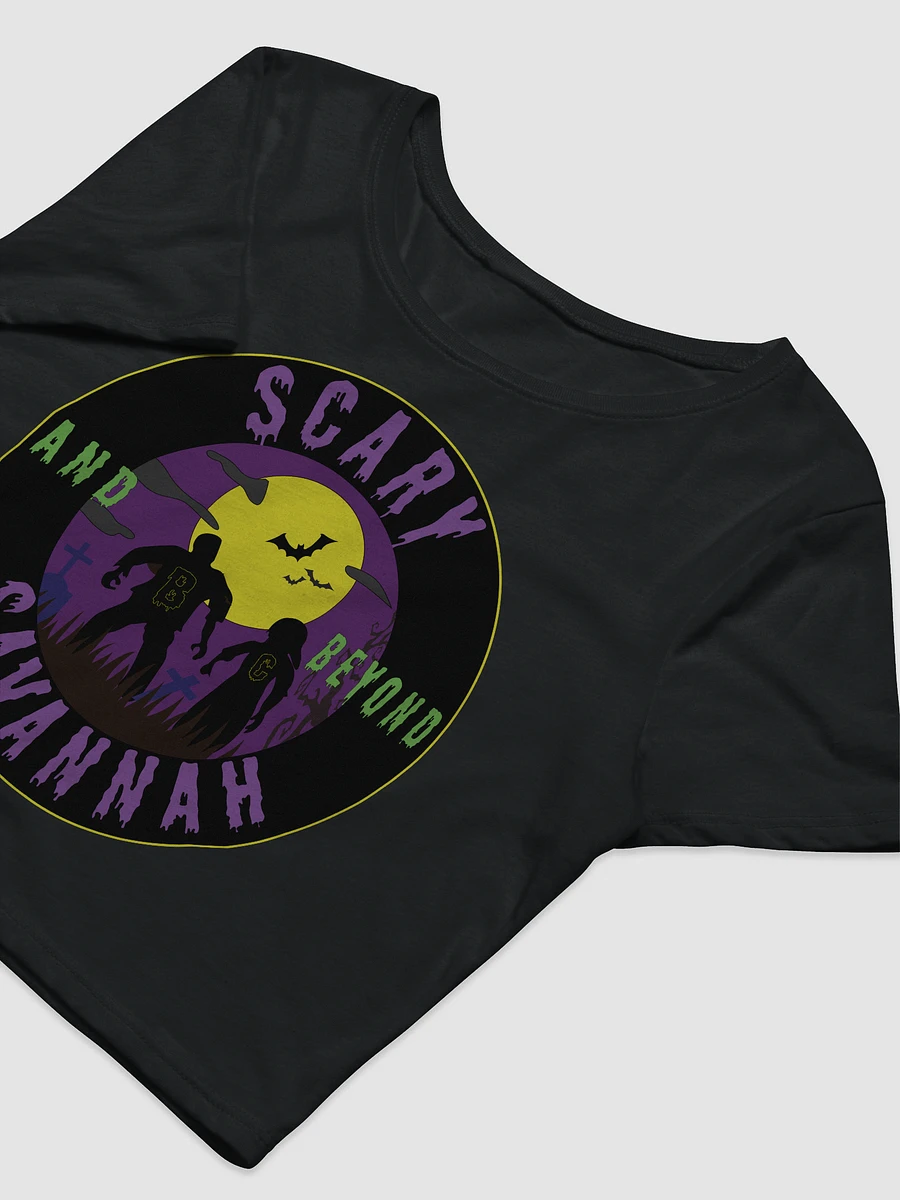 Scary Savannah Crop Top Original Logo product image (14)