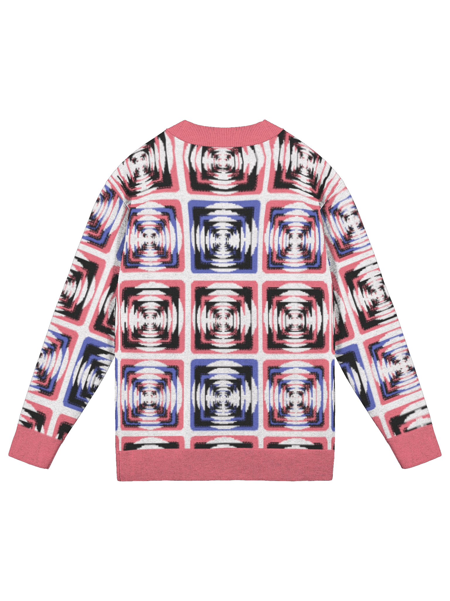 Swag Knit: Unisex Jacquard Cardigan product image (8)