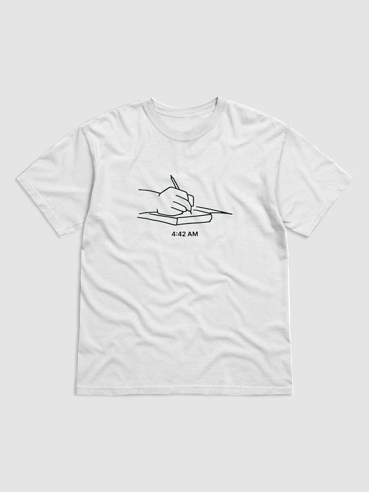 Writing - Tshirt - Morning Routine - Ashton Hall product image (1)