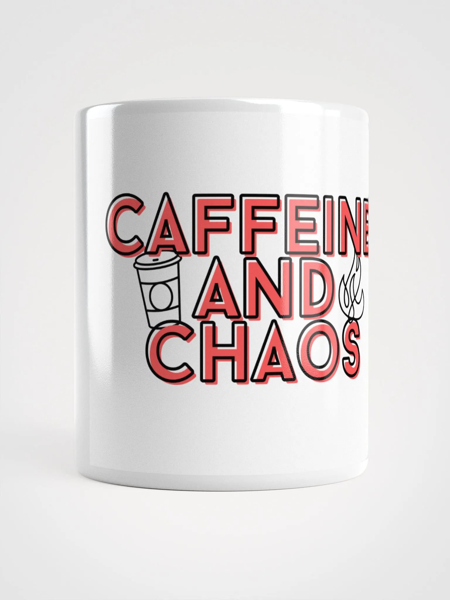 Caffeine and Chaos Large Mug product image (1)