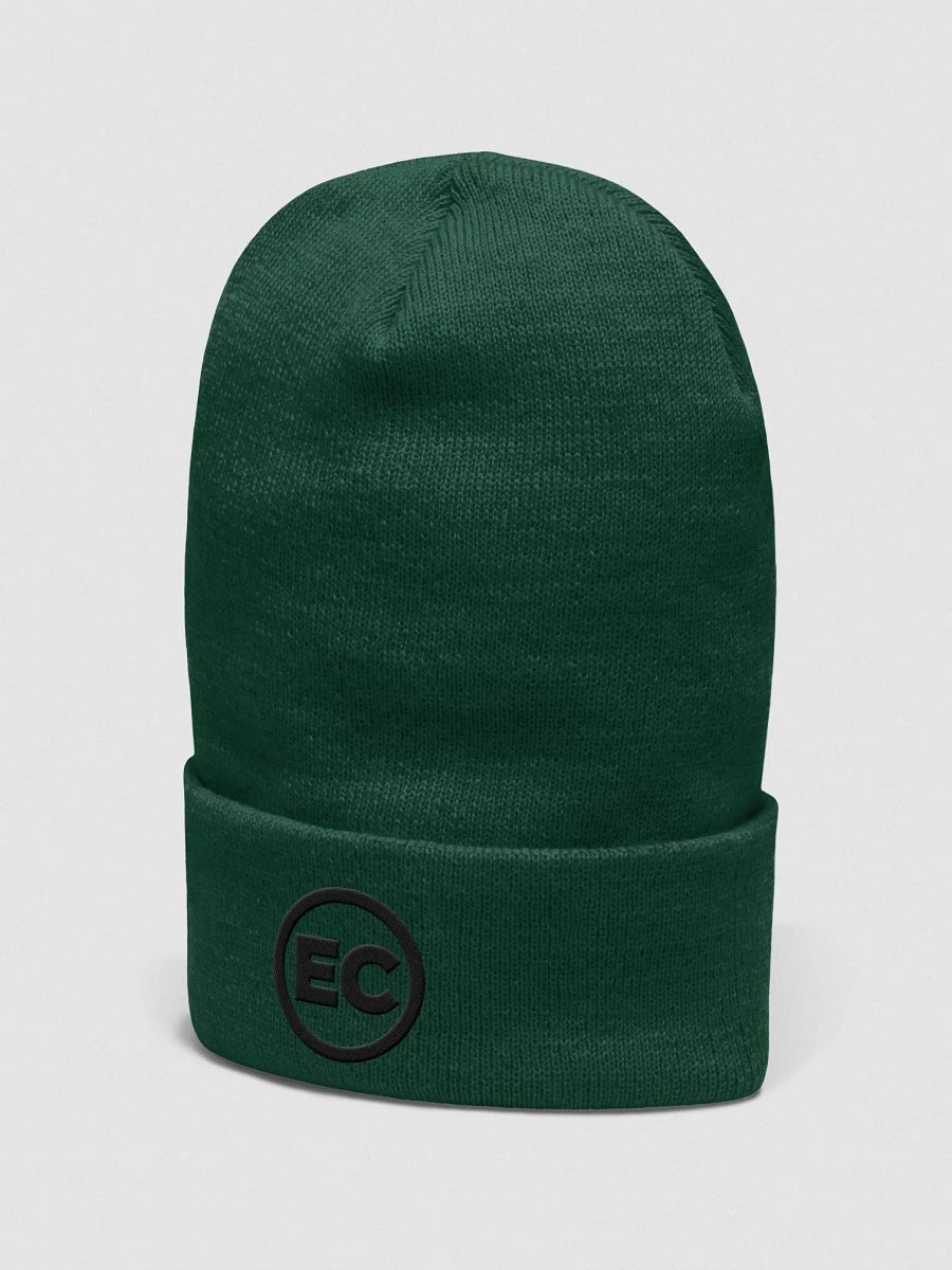 EC Black Logo Cuffed Beanie product image (2)