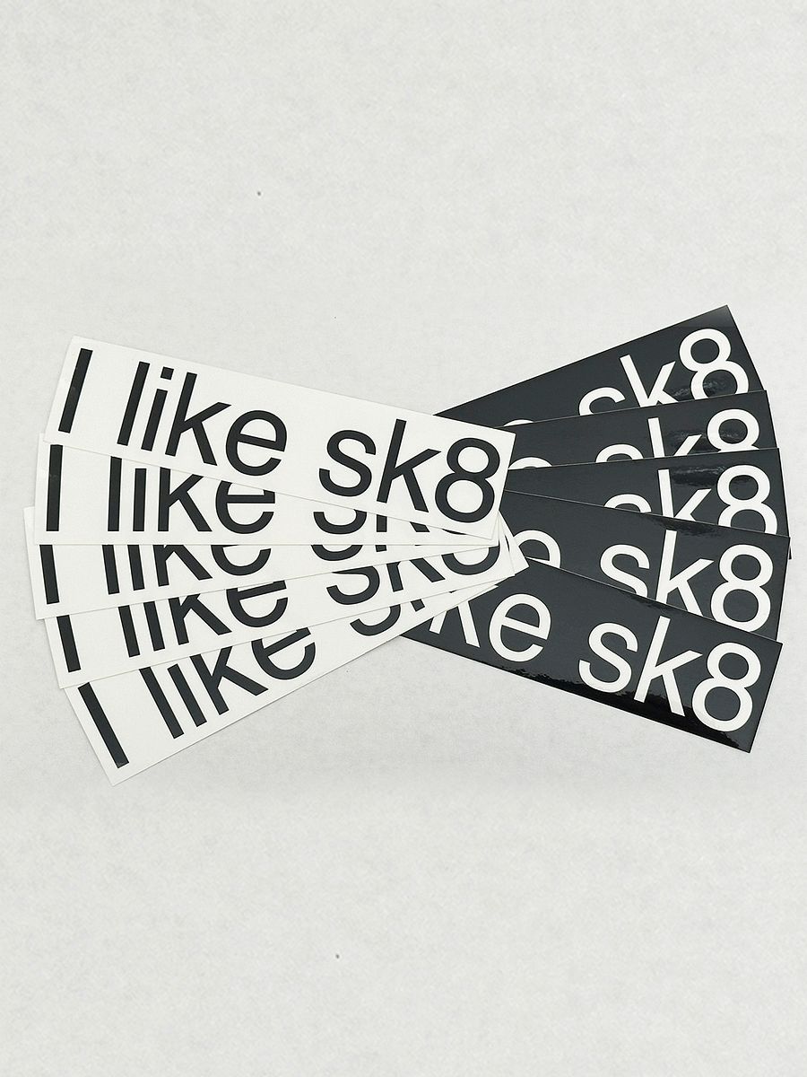 I like sk8 Stickers (10 pack) product image (2)