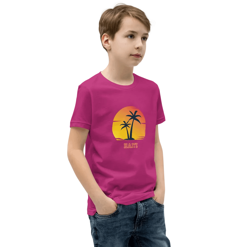 Haitian Sunset Youth T-Shirt product image (106)
