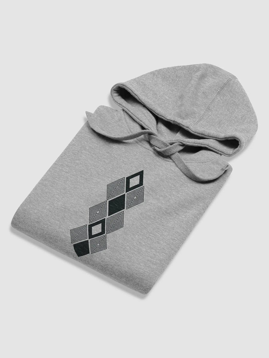 Black and white triangle design Hoodie product image (18)