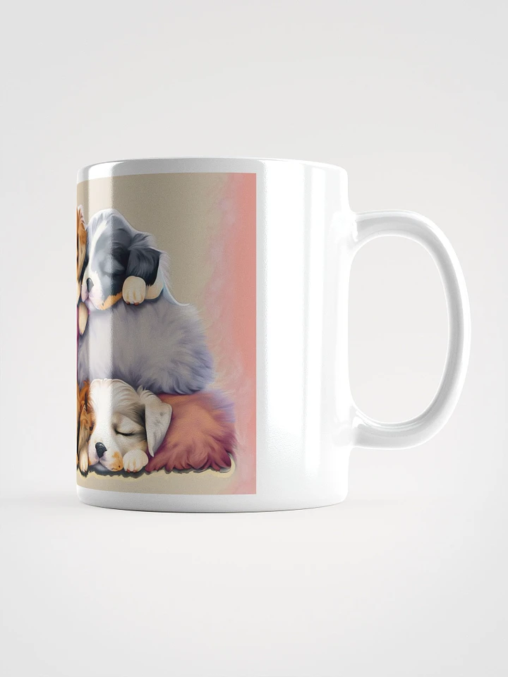 Start Your Day with a Dose of Cuteness: Puppy Pile Mug product image (1)