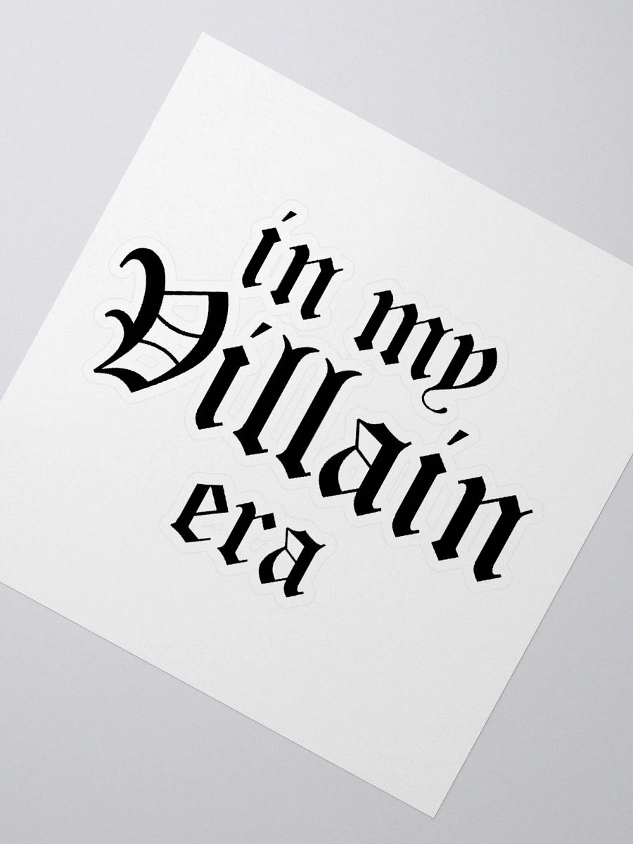 Villain sticker product image (2)