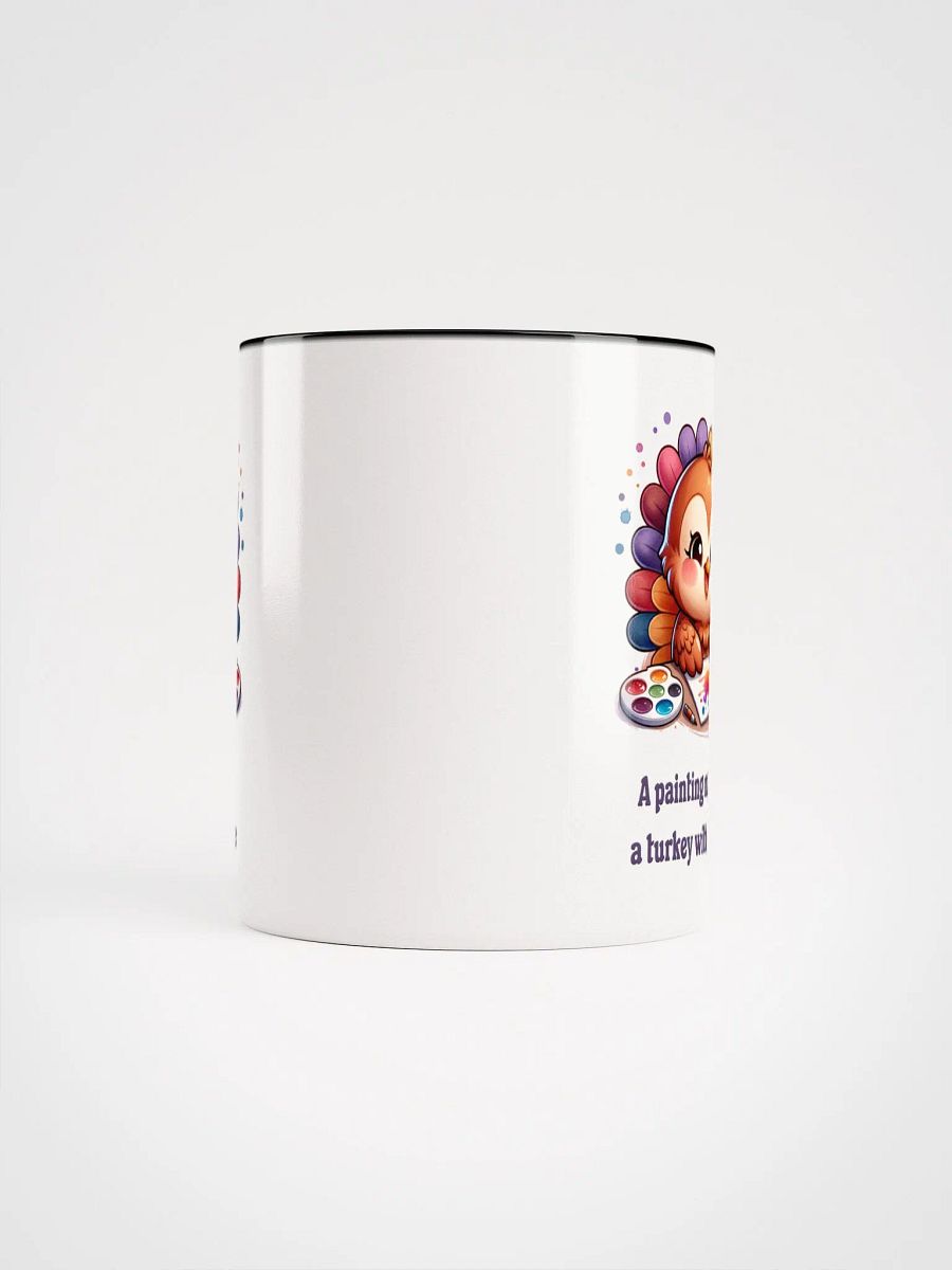 A Painting Made By A Turkey With A Smile Mug product image (20)