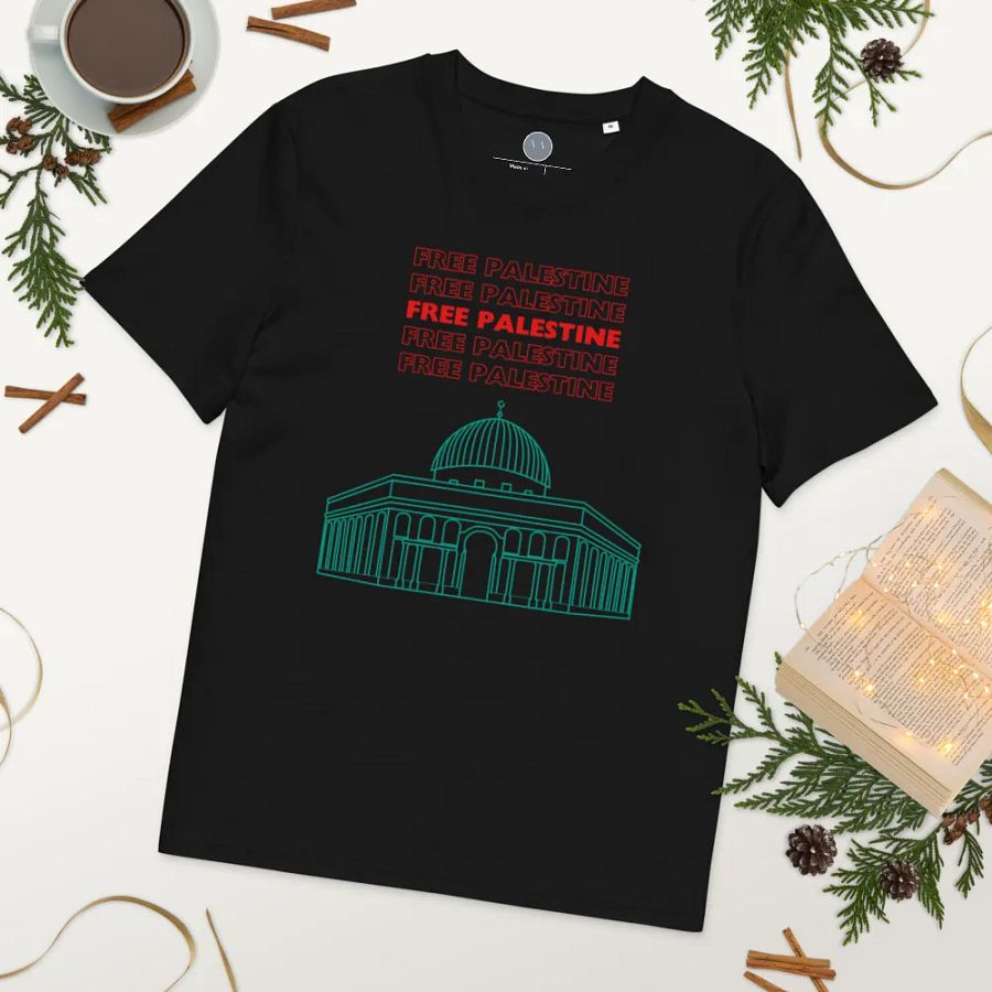 Free Palestine Al-Aqsa Mosque Organic Shirt product image (7)