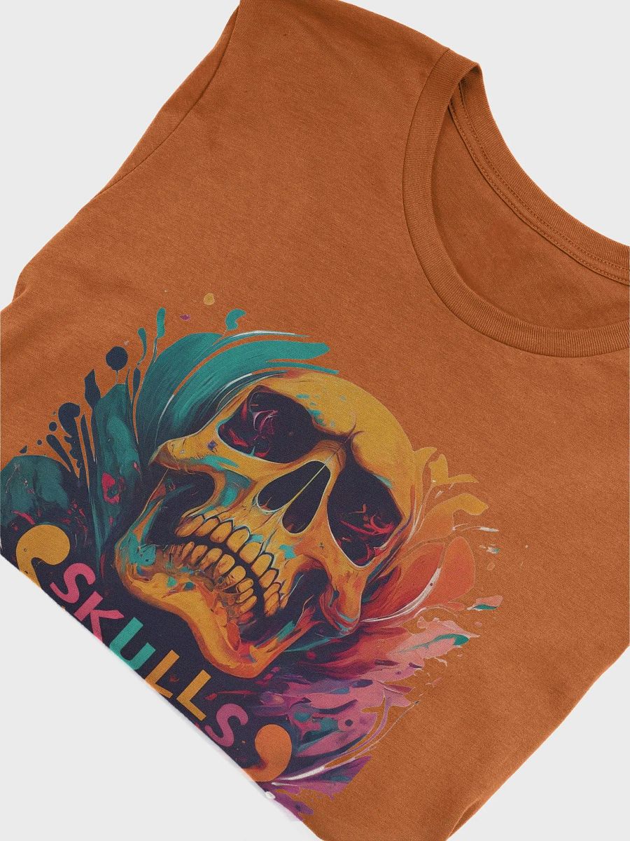 Vibrant Skulls Graphic Tee product image (29)