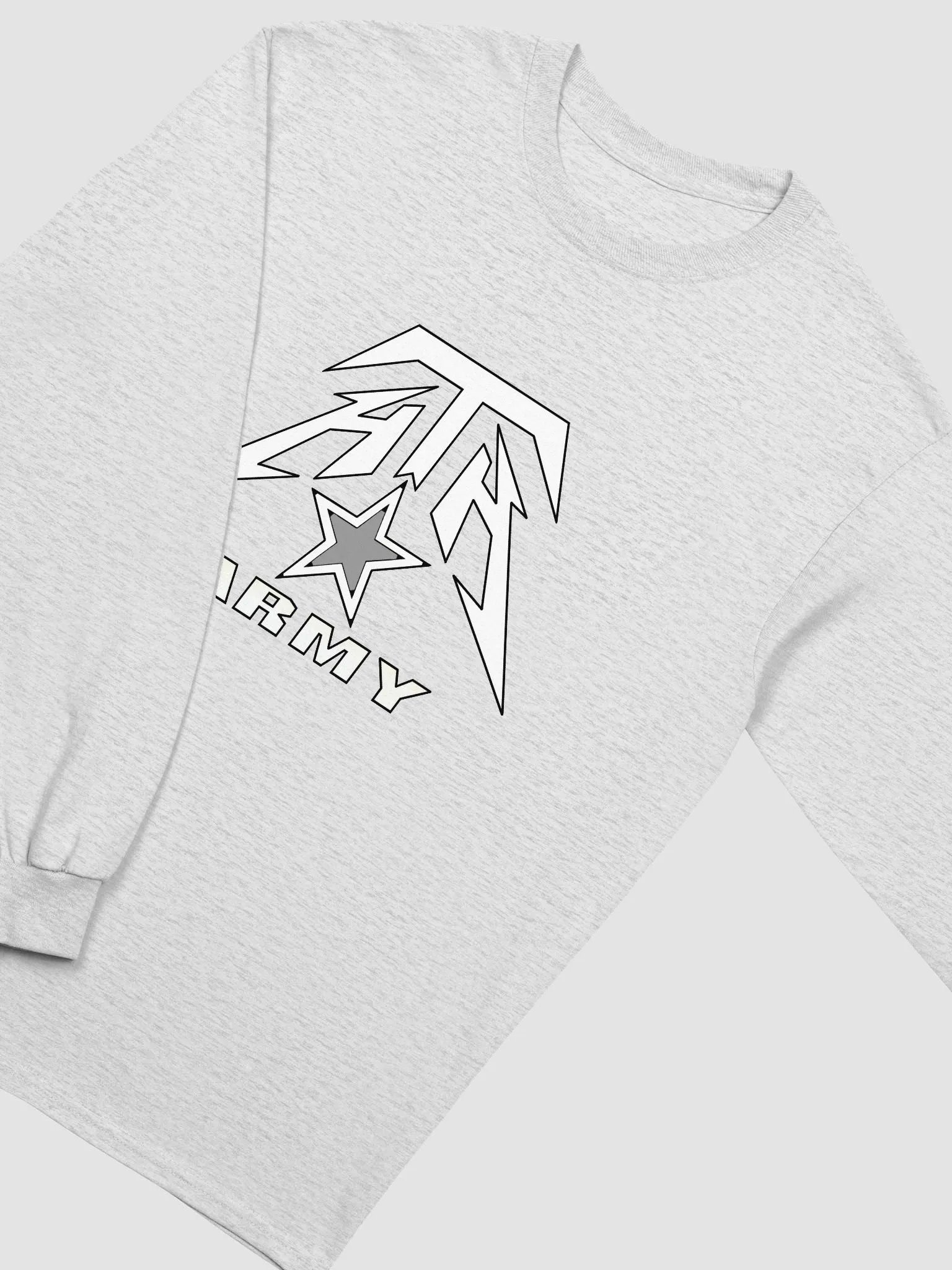 HTH Army Star Emblem Long Sleeve Tee product image (35)
