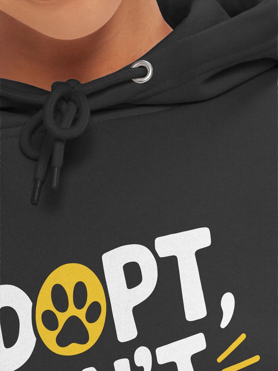 Adopt, Don't Shop - Support Animal Rescue Pullover Hoodie product image (7)