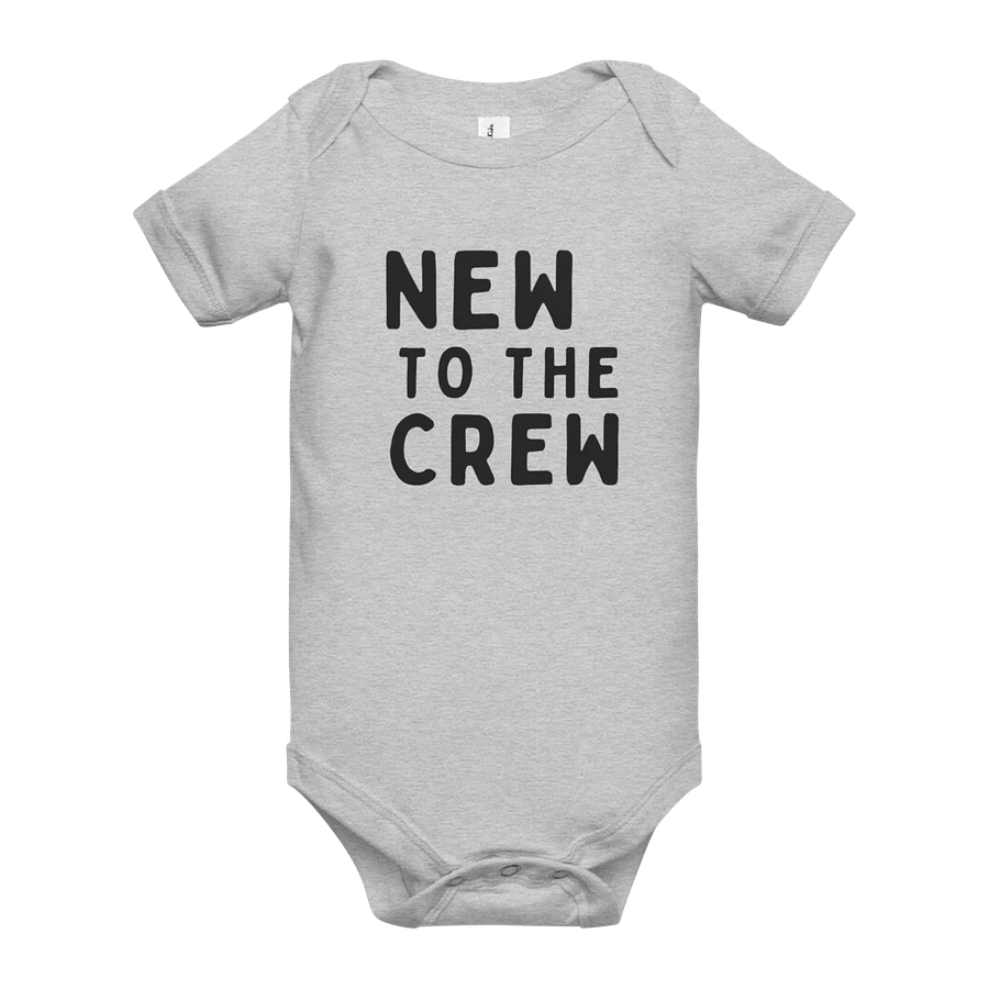 NEW TO THE CREW Baby Short Sleeve Onesie product image (10)