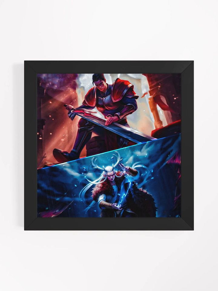 Hero Wars Iconic Characters Framed Wall Art product image (1)