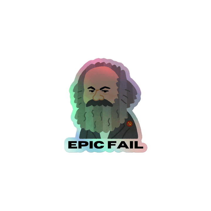 Marx Epic Fail Sticker Olografico product image (1)