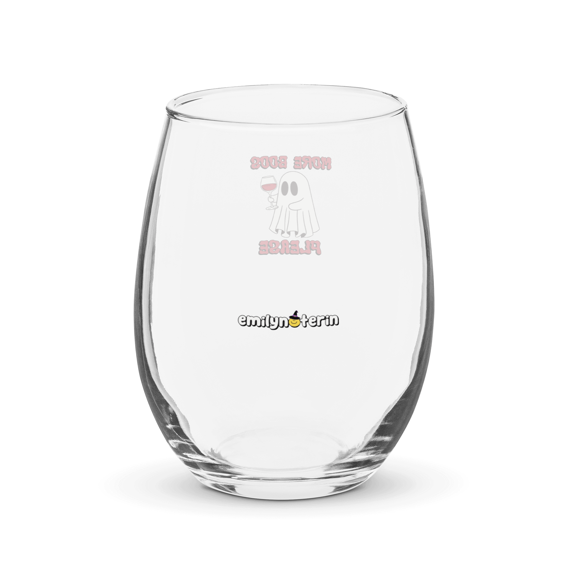 More Boos Please Wine Glass product image (2)