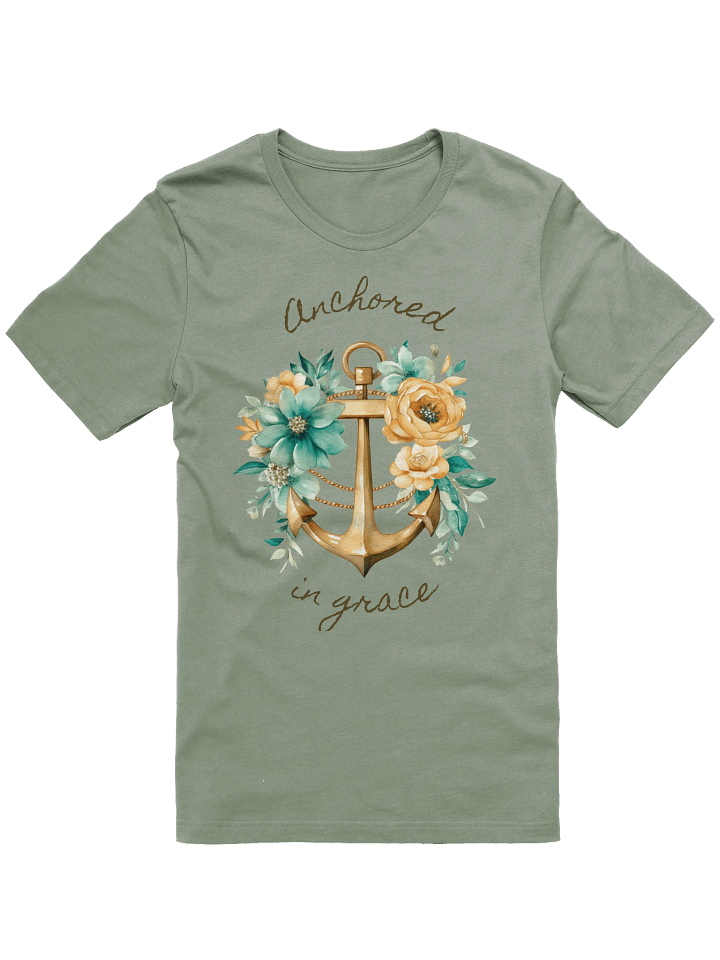 Anchored in Grace T-shirt product image (1)