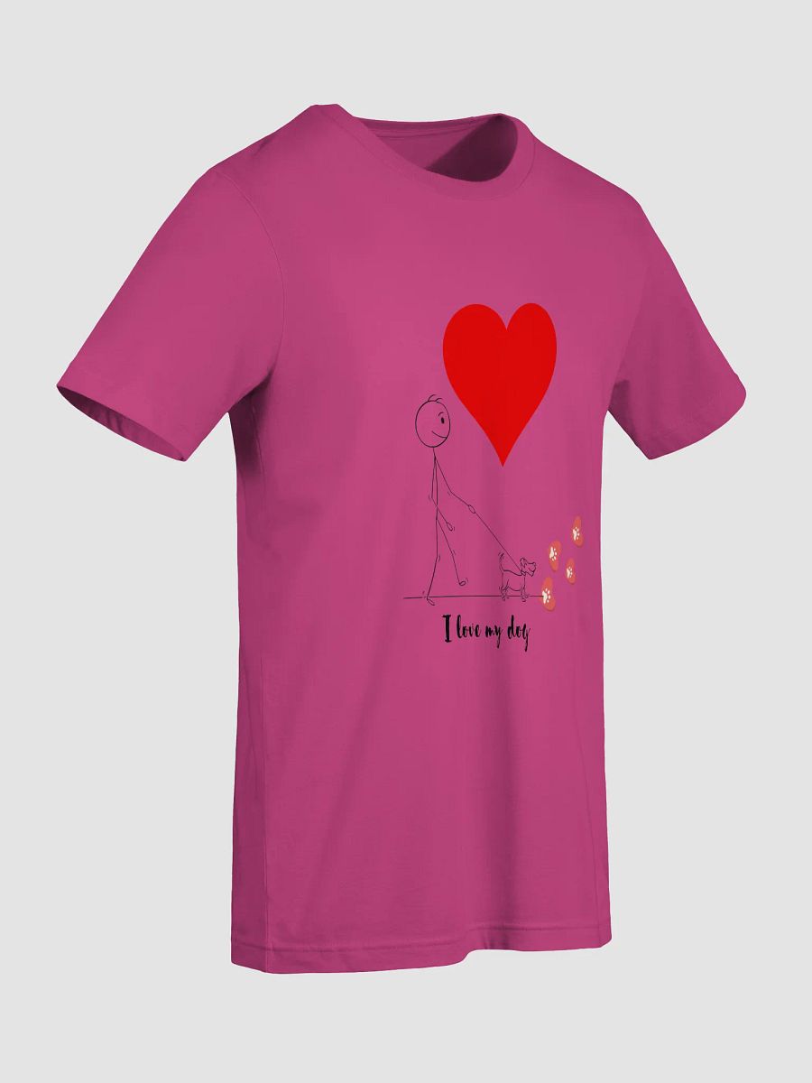 I Love My Dog Supersoft T-Shirt product image (68)