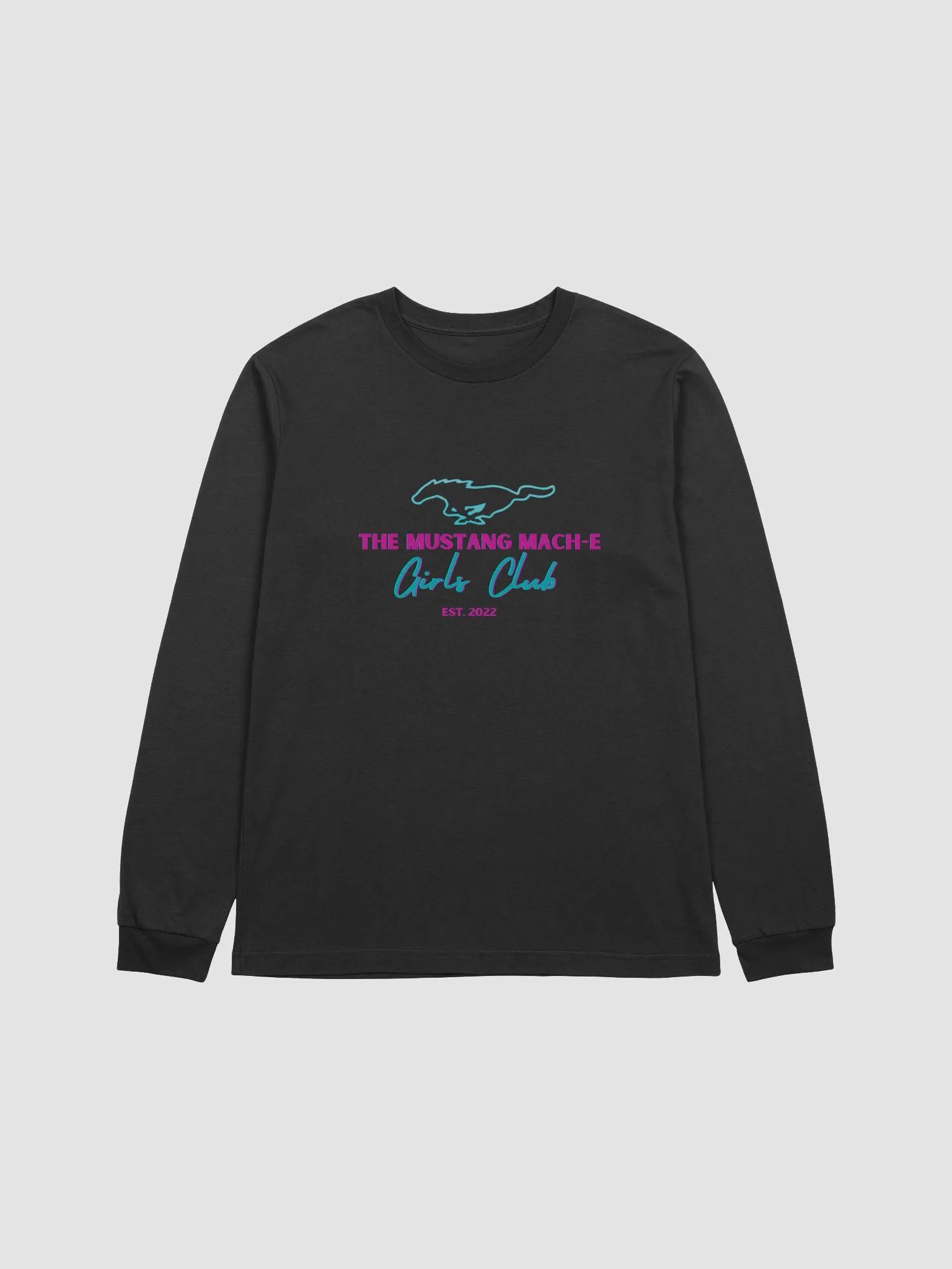 Mustang Mach E Girls Club Long Sleeve Shirt product image (1)