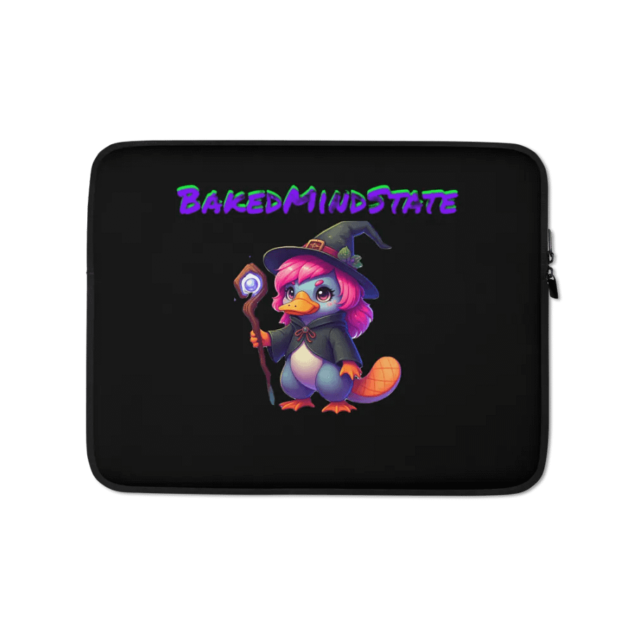 Witchy Platypus Laptop Sleeve product image (1)